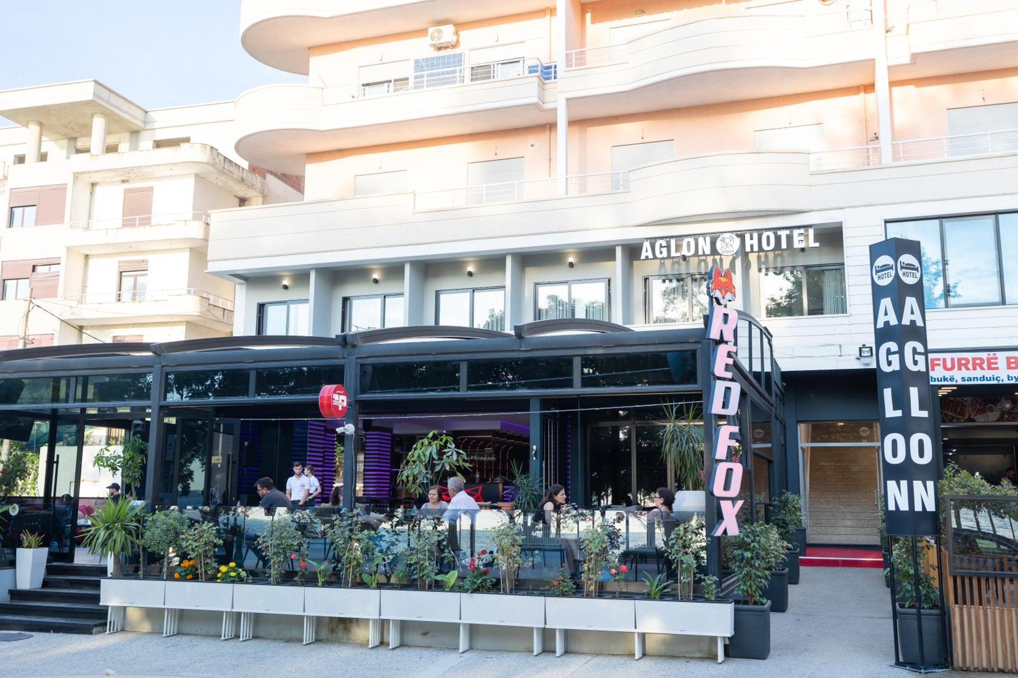 Aglon Twin'S Hotel Vlorë Exteriör bild